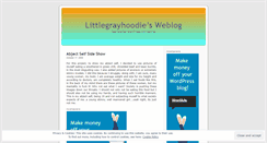 Desktop Screenshot of littlegrayhoodie.wordpress.com