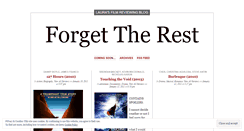 Desktop Screenshot of forgettherest.wordpress.com