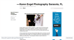 Desktop Screenshot of karenengelphoto.wordpress.com