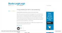 Desktop Screenshot of leighleigh84.wordpress.com