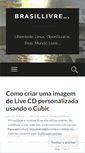 Mobile Screenshot of brasillivre.wordpress.com