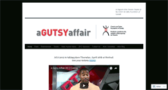 Desktop Screenshot of agutsyaffair.wordpress.com