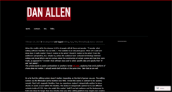 Desktop Screenshot of danallenfilms.wordpress.com