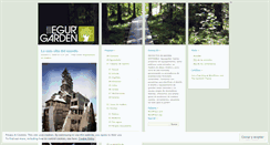 Desktop Screenshot of egurgarden.wordpress.com