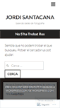 Mobile Screenshot of jordisantacana.wordpress.com