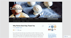 Desktop Screenshot of cakeboule.wordpress.com