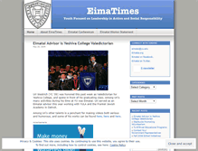 Tablet Screenshot of eimatimes.wordpress.com