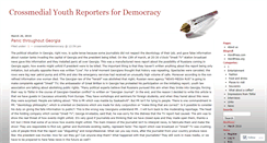 Desktop Screenshot of crossmedia4democracy.wordpress.com