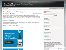 Tablet Screenshot of cosasdemecatronica.wordpress.com