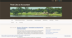 Desktop Screenshot of planoaccountant.wordpress.com