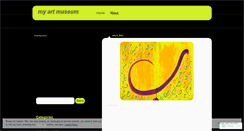Desktop Screenshot of myartmuseum.wordpress.com