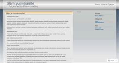 Desktop Screenshot of islamsuomi.wordpress.com
