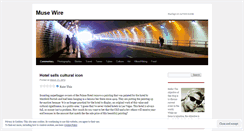 Desktop Screenshot of musewire.wordpress.com