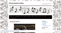 Desktop Screenshot of kfergfashion.wordpress.com