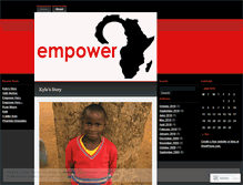 Tablet Screenshot of empowercampaign.wordpress.com