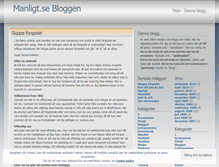 Tablet Screenshot of manligt.wordpress.com