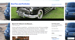 Desktop Screenshot of bowtiesandportholes.wordpress.com