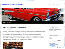 Tablet Screenshot of bowtiesandportholes.wordpress.com