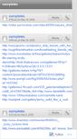 Mobile Screenshot of curvylinks.wordpress.com