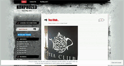 Desktop Screenshot of konphuzed.wordpress.com