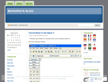 Tablet Screenshot of muharso.wordpress.com