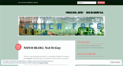 Desktop Screenshot of poucaface.wordpress.com