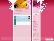 Tablet Screenshot of isollda.wordpress.com