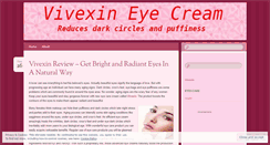 Desktop Screenshot of eyescreams.wordpress.com