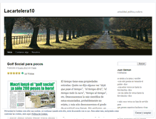 Tablet Screenshot of lacartelera10.wordpress.com