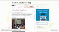 Desktop Screenshot of esthervanzutphen.wordpress.com