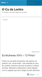 Mobile Screenshot of cudelontra.wordpress.com