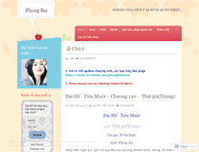 Tablet Screenshot of phongbui.wordpress.com
