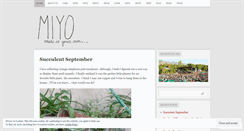 Desktop Screenshot of miyomag.wordpress.com