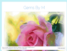 Tablet Screenshot of gemsbym.wordpress.com