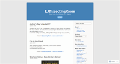 Desktop Screenshot of ejdissectingroom.wordpress.com