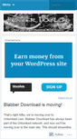 Mobile Screenshot of blabberdownload.wordpress.com