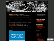 Tablet Screenshot of blabberdownload.wordpress.com