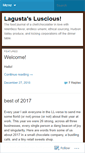 Mobile Screenshot of lagustasluscious.wordpress.com