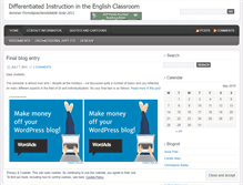 Tablet Screenshot of differentiatedinstructionenglish.wordpress.com