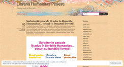 Desktop Screenshot of humploiesti.wordpress.com