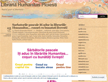 Tablet Screenshot of humploiesti.wordpress.com