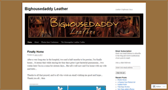Desktop Screenshot of bighousedaddy.wordpress.com