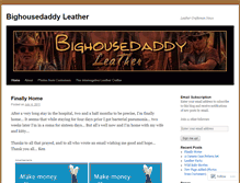 Tablet Screenshot of bighousedaddy.wordpress.com