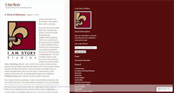 Desktop Screenshot of iamstory.wordpress.com