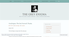 Desktop Screenshot of greyenigma.wordpress.com