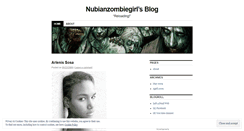Desktop Screenshot of nubianzombiegirl.wordpress.com