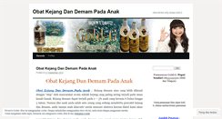 Desktop Screenshot of obatkejangdandemampadaanakblog.wordpress.com