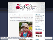 Tablet Screenshot of littlebabushkas.wordpress.com