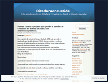 Tablet Screenshot of ditaduraenrustida.wordpress.com