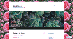 Desktop Screenshot of adegranero.wordpress.com